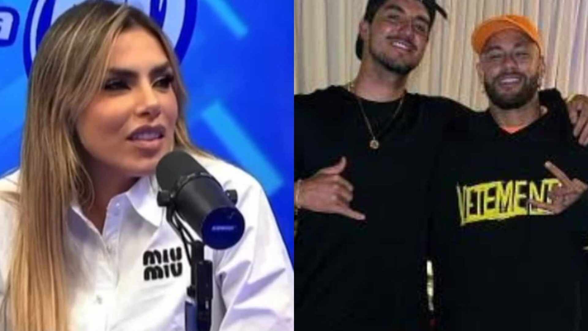 Rolou? Erika Schneider desconversa sobre ficada com Neymar e Medina