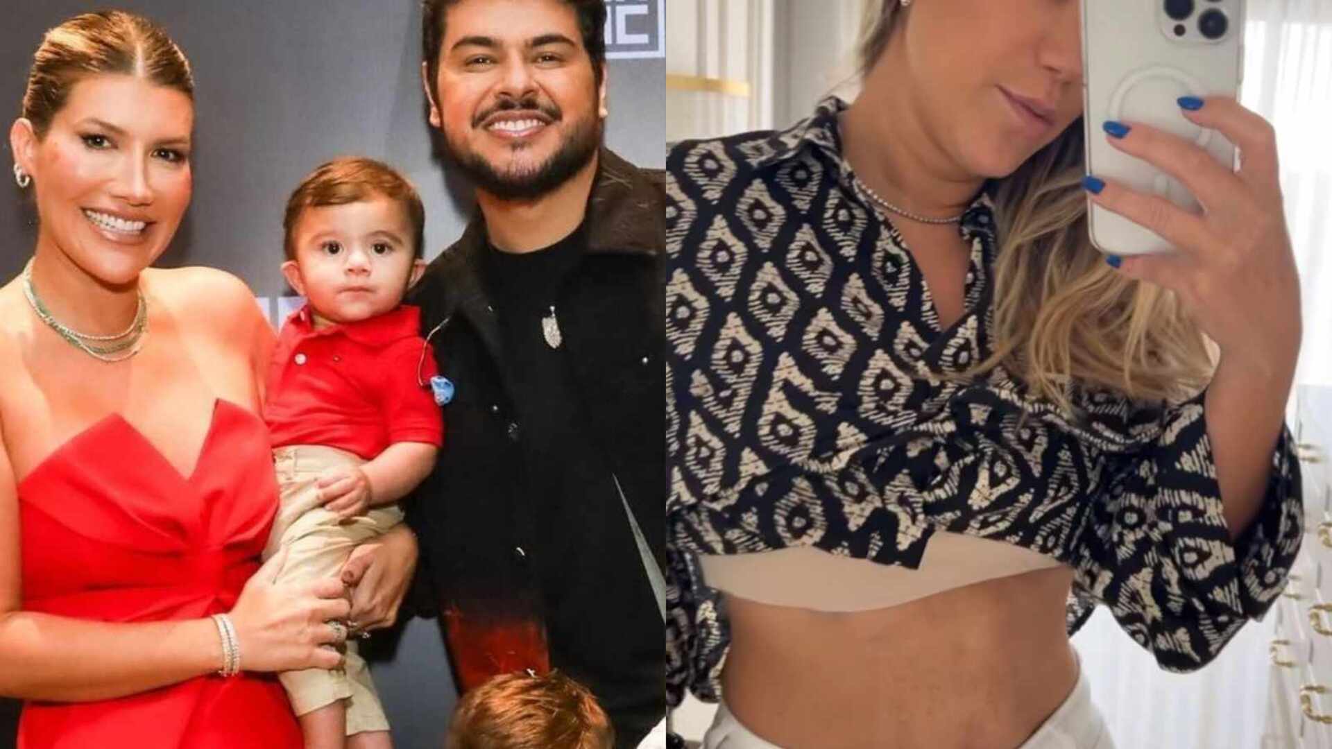 Após 3ª gravidez, esposa de Cristiano choca com barriga após tratamento