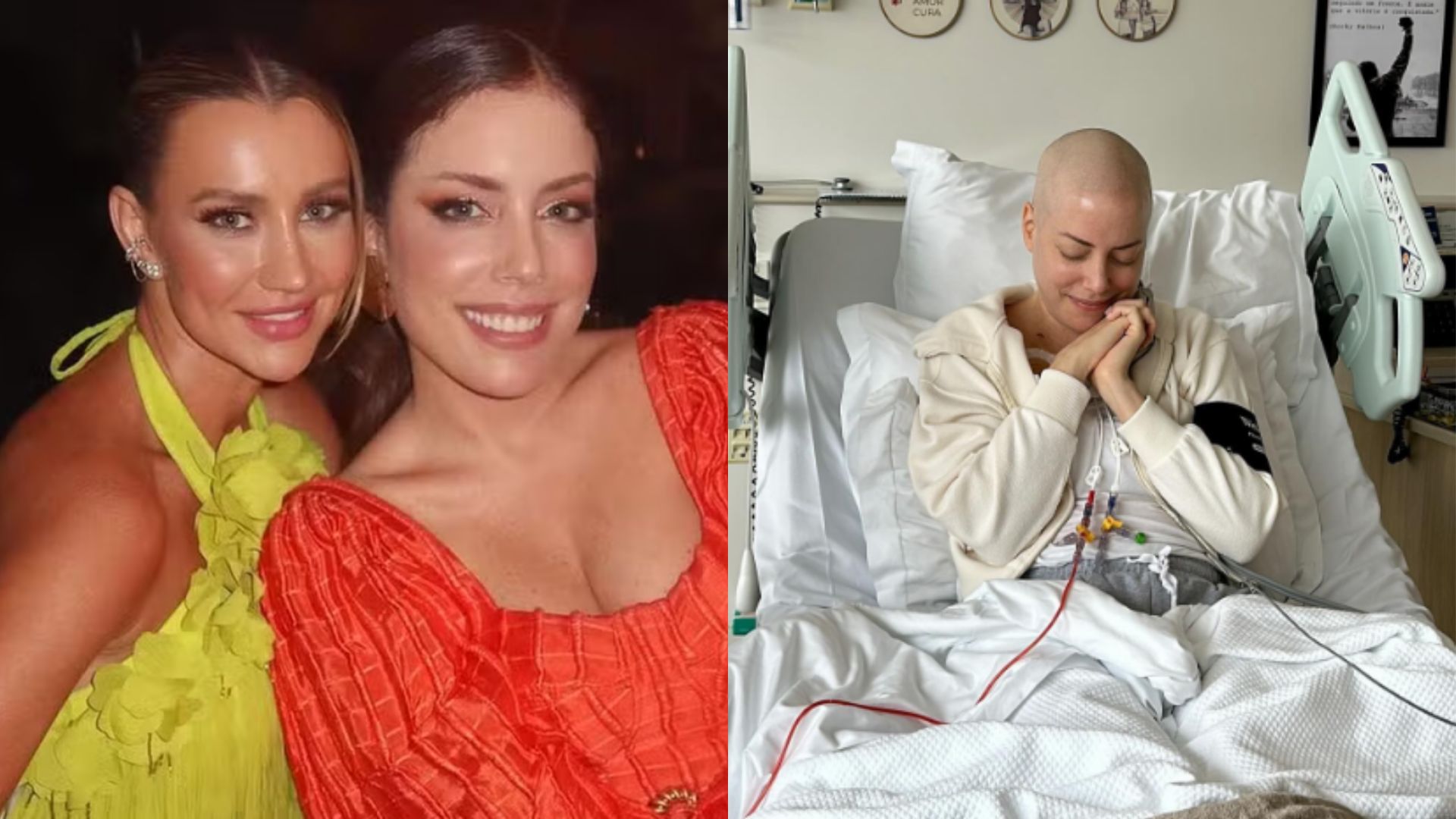 Ana Paula Siebert conta reação da família com transplante de Fabiana Justus