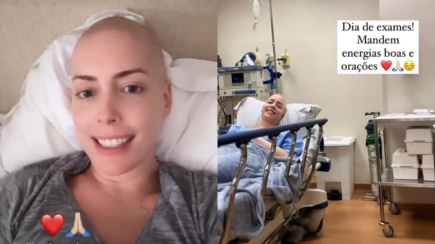 Fabiana Justus faz nova etapa de tratamento contra leucemia