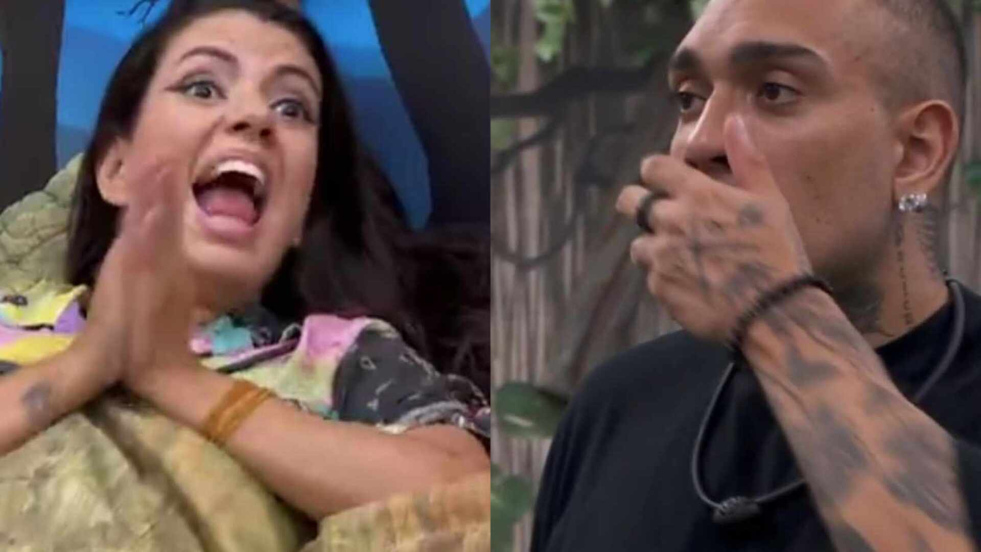 BBB 24: Fernanda e Bin questionam permanência de rivais: ‘Religião’