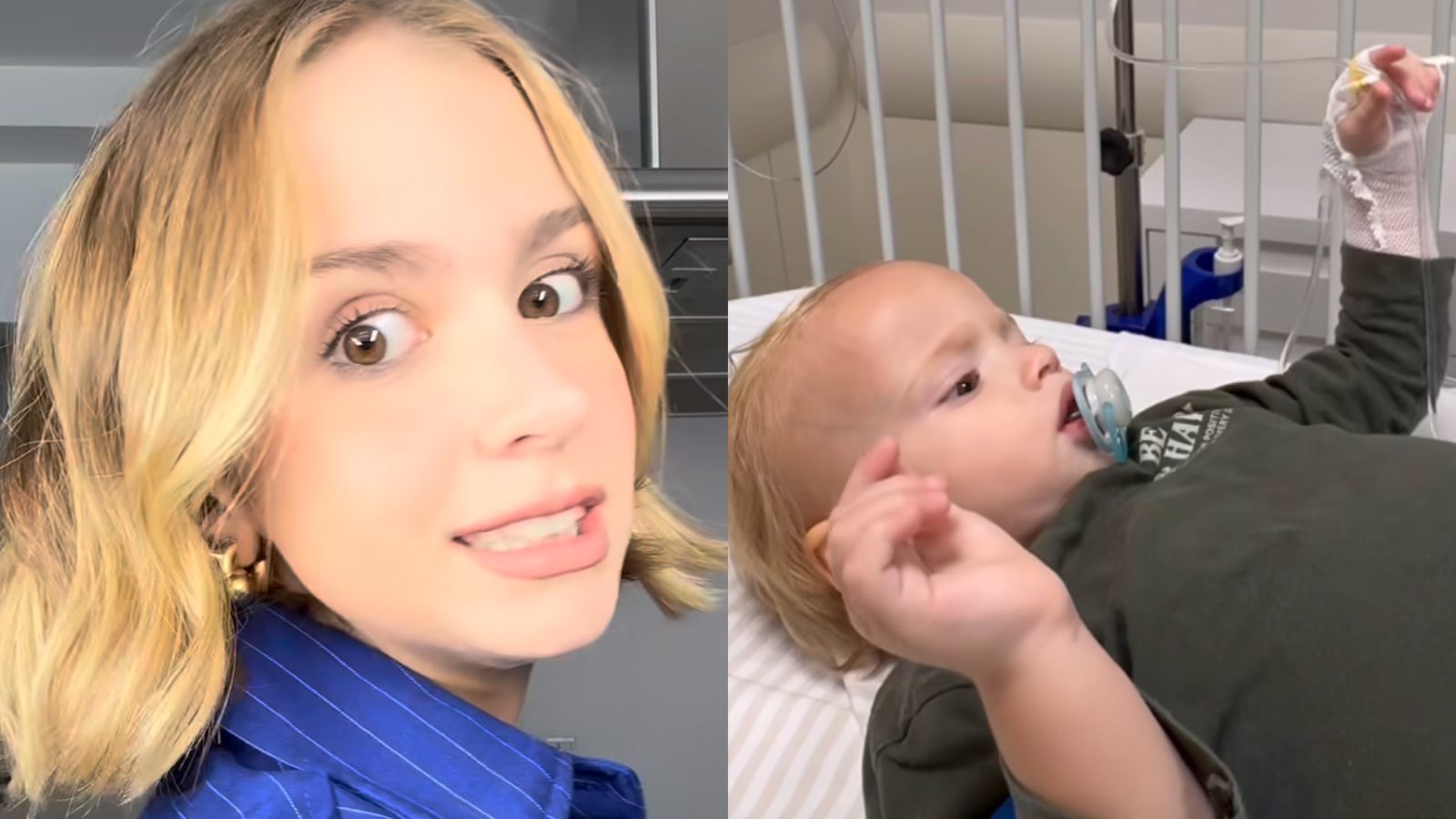 Filho de Isabella Scherer vai parar no hospital após tomar chá: ‘Não botei fé’