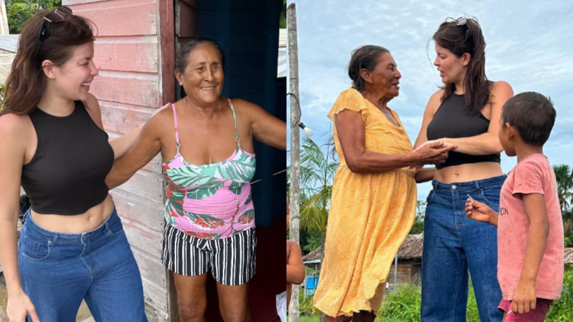 Campeã de A Fazenda, Jaquelline promove ação solidária na Ilha de Marajó