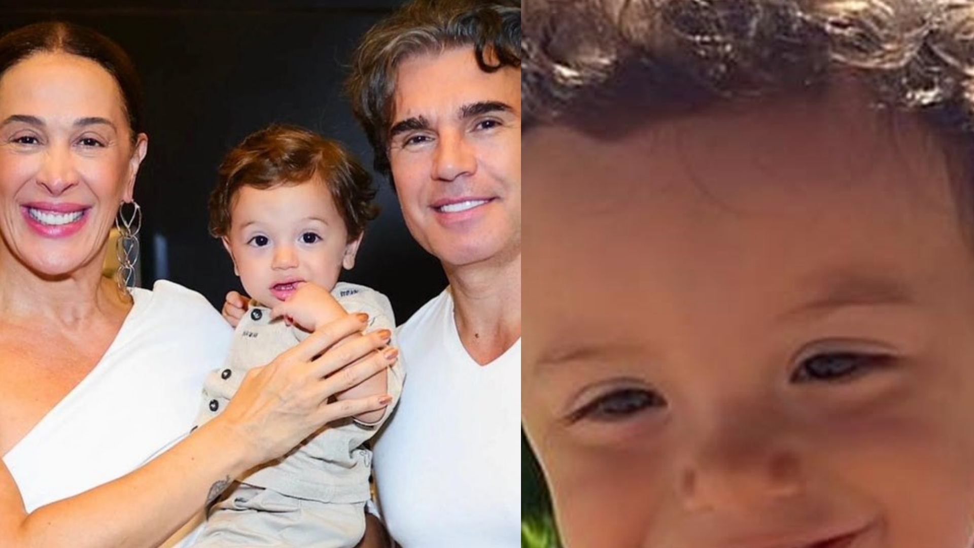 Filho de Claudia Raia e Jarbas Homem de Mello rouba a cena em cliques inéditos