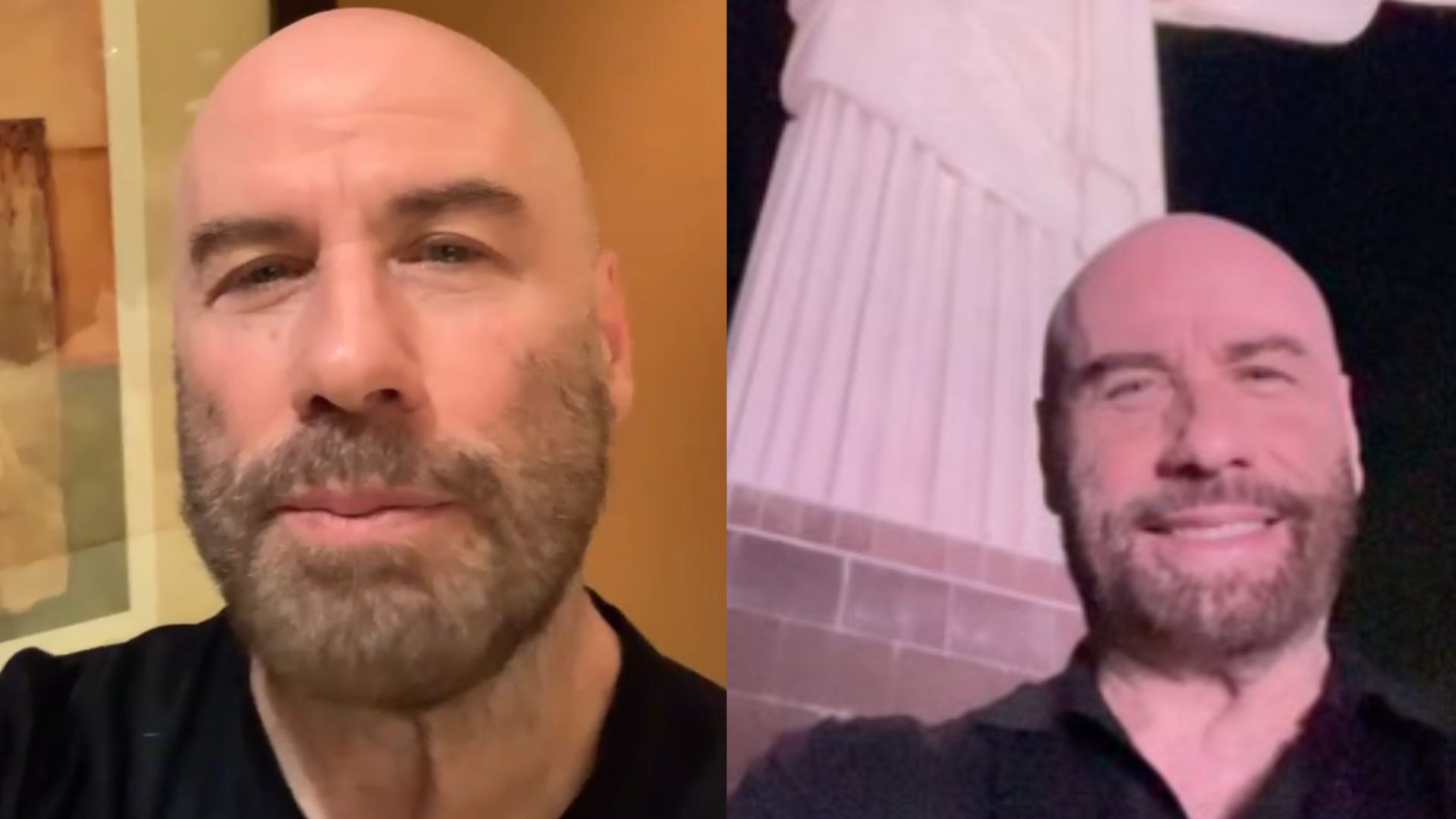 John Travolta compartilha registros especiais de sua visita ao Rio de Janeiro