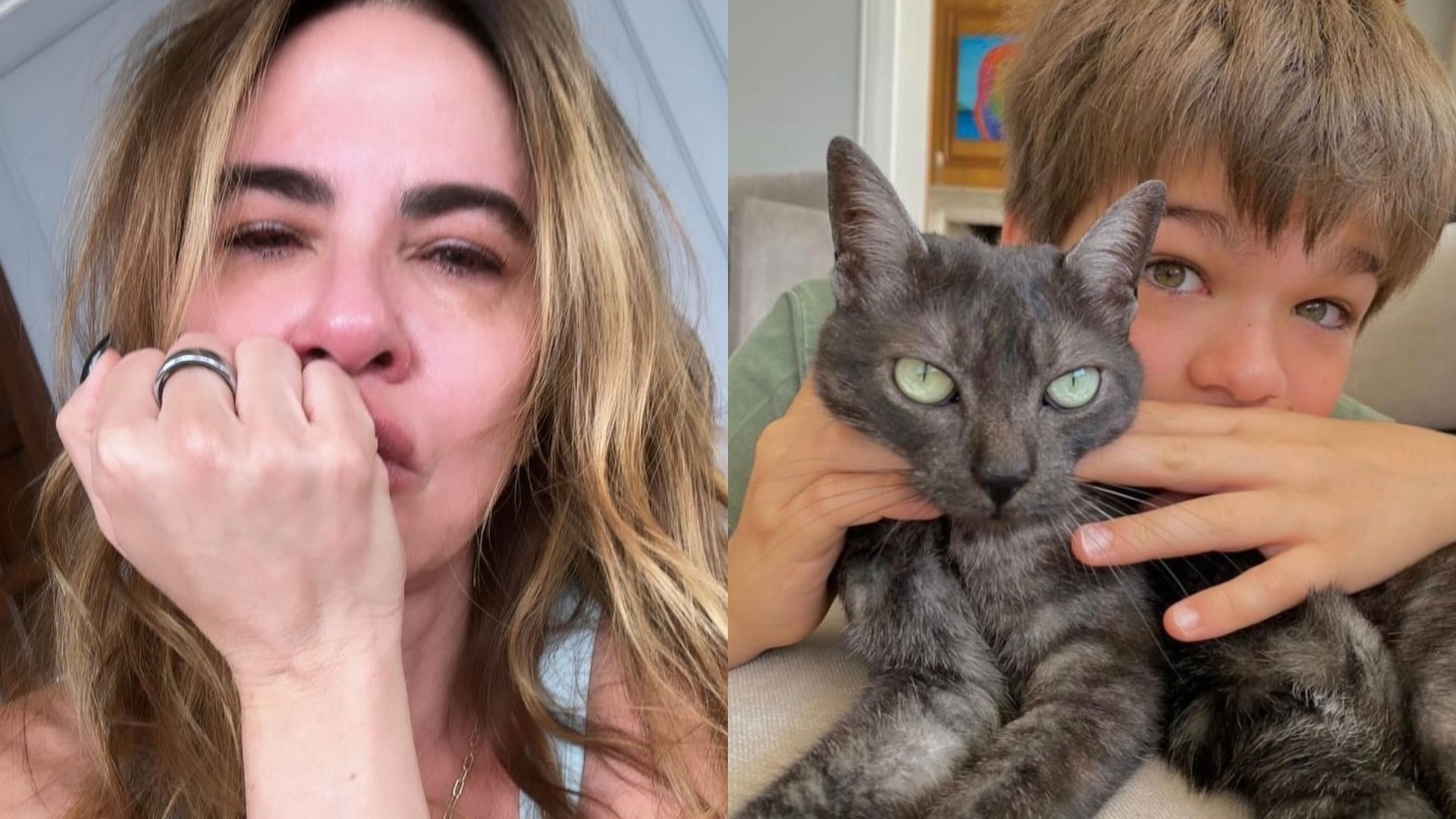 Luciana Gimenez comove ao falar sobre a morte da gata: “Dia de luto”