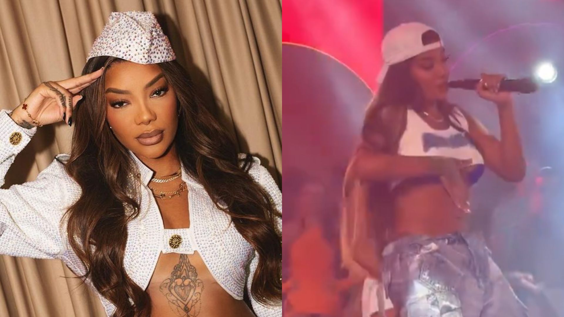 Detalhe inusitado em apresentação de Ludmilla rouba a cena: ‘Nem percebeu’