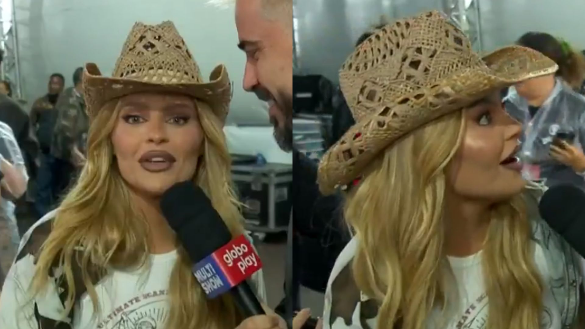 Luísa Sonza rebate crítica de repórter ao vivo antes de show: “Você vai ver”