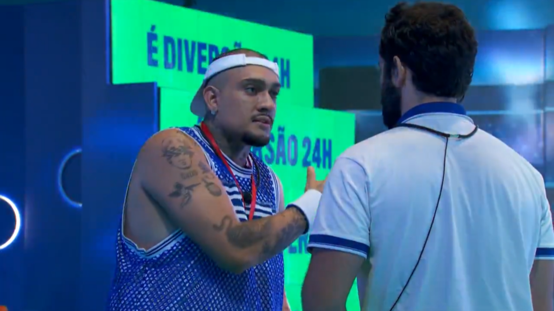 BBB 24: Após briga, Bin pede desculpas a Matteus: “Admiro muito você”