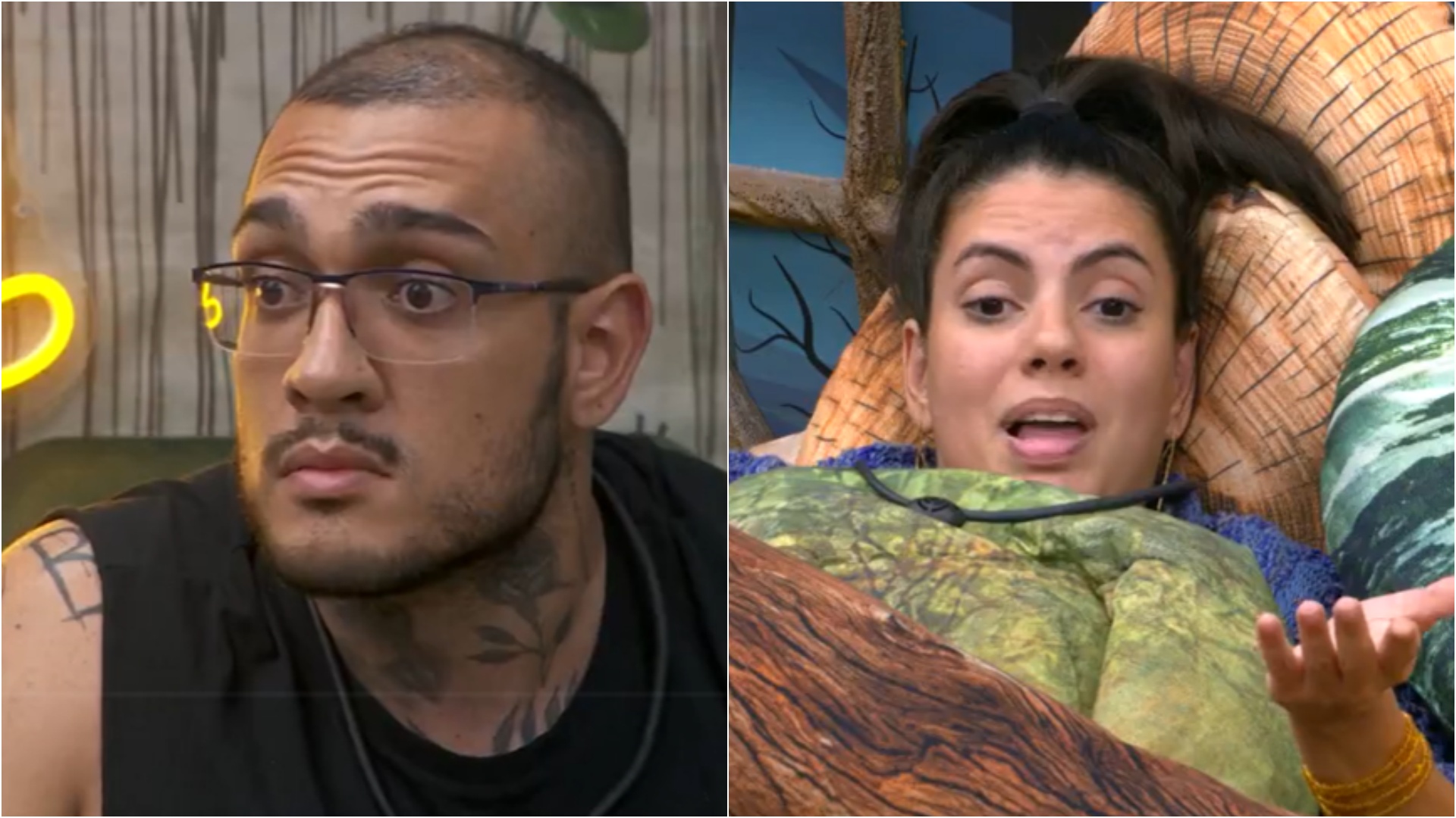 BBB 24: MC Bin Laden tem atrito com Fernanda ao relembrar briga com Michel