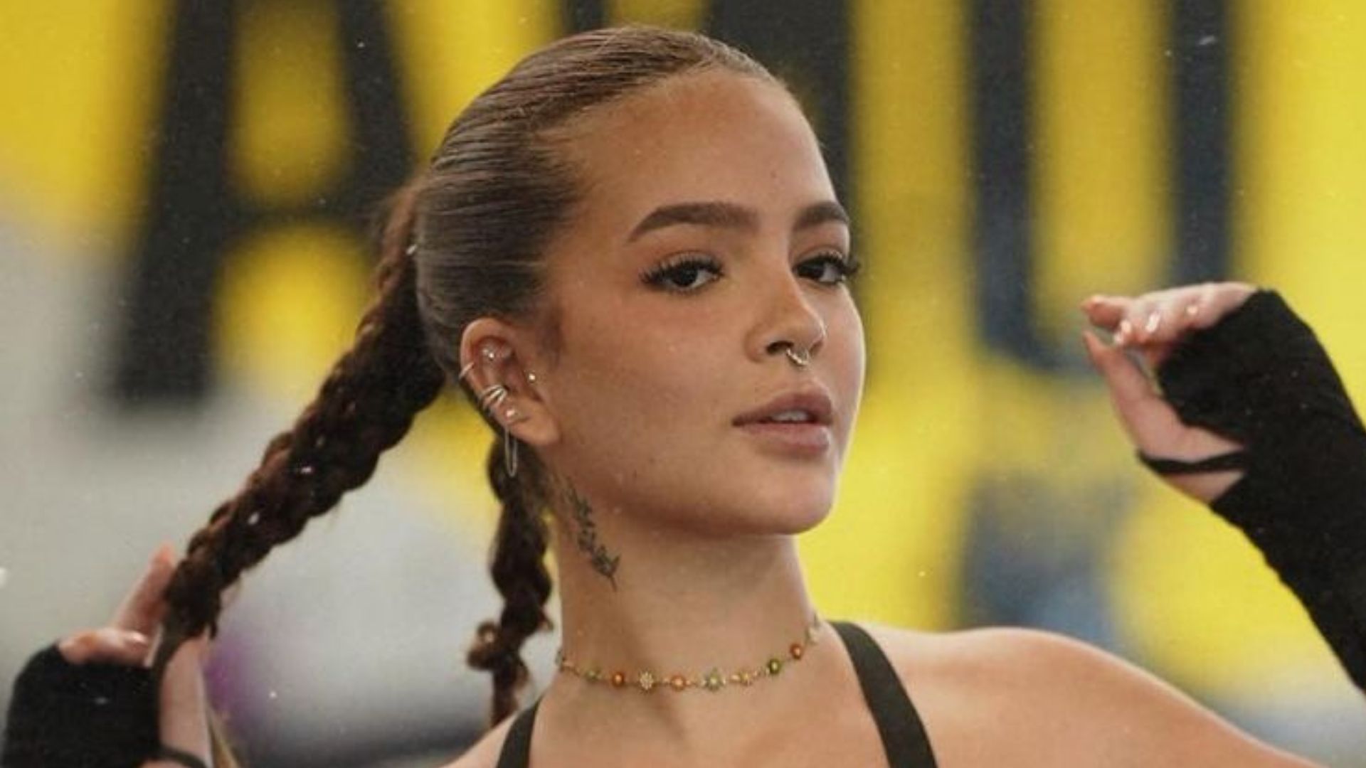 Mel Maia exibe corpão definido na academia e encanta web: “Musa fitness”