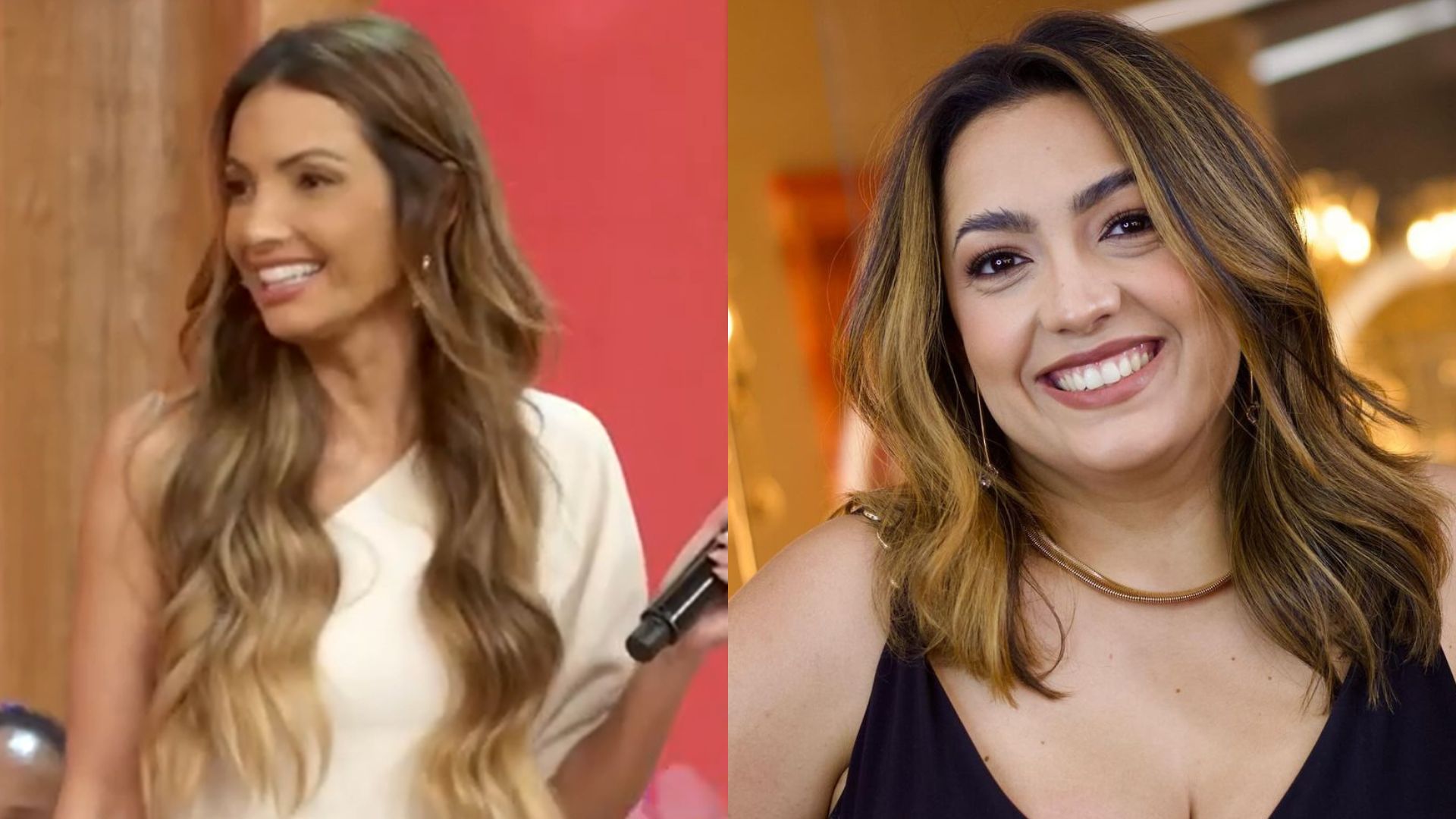 Patrícia Poeta se diverte ao ser comparada com ex-esposa de Buda em novo visual