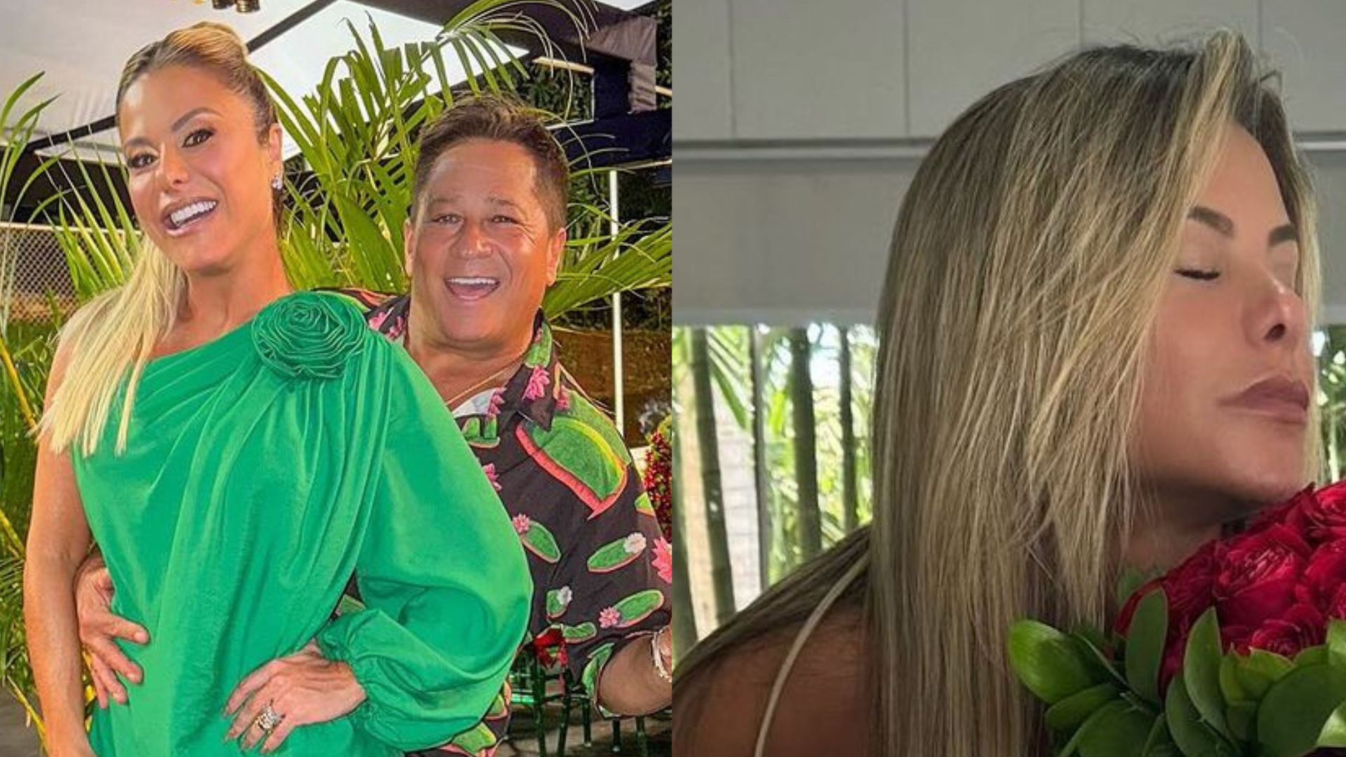 Leonardo surpreende Poliana Rocha com presente especial: ‘Encantada’