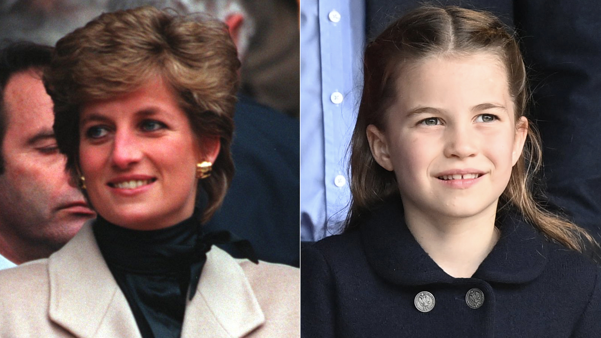Semelhança das princesas Diana e Charlotte rouba a cena com foto inédita