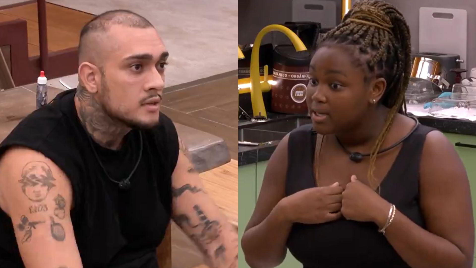 BBB 24: Raquele e Bin Laden trocam farpas após crítica da sister: ‘De lua’