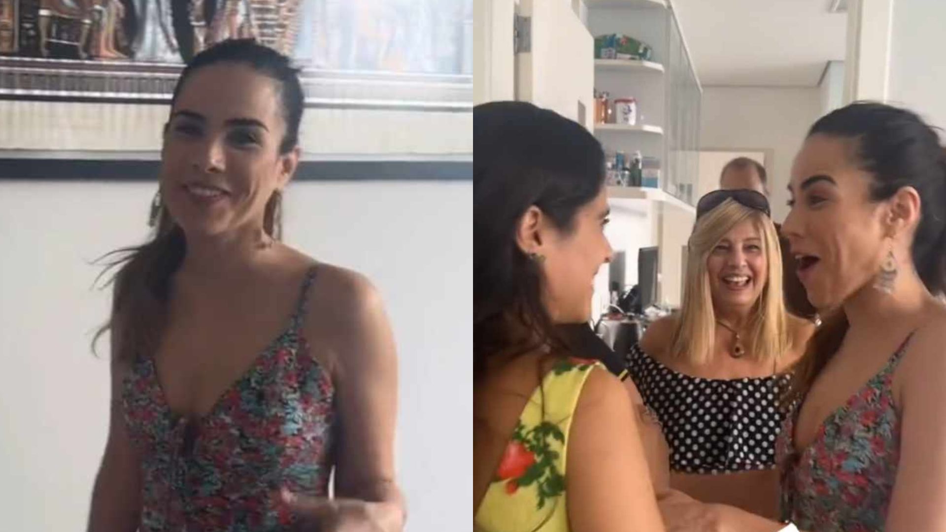 Solteira, Wanessa Camargo passa almoço de Páscoa com família