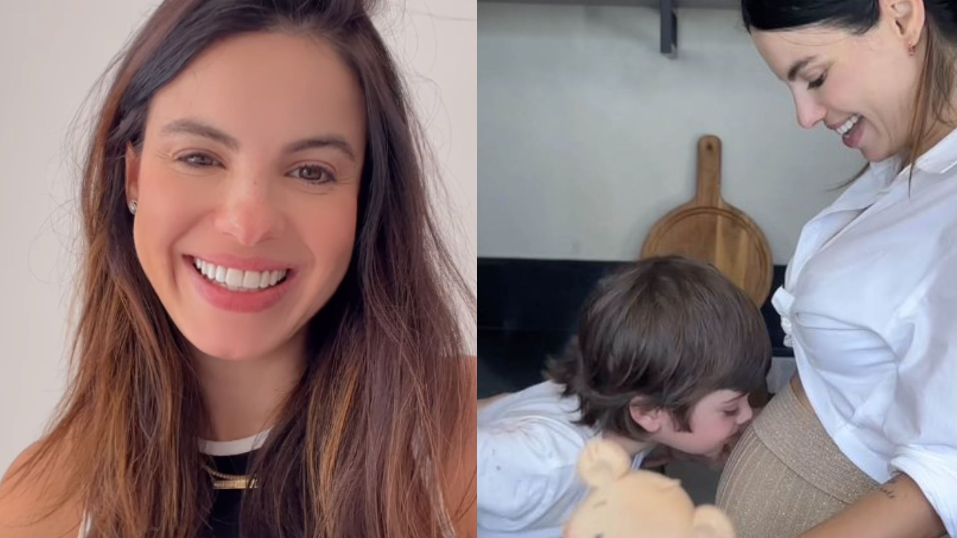 Grávida do segundo filho, Sthefany Brito revela diferença entre gestações