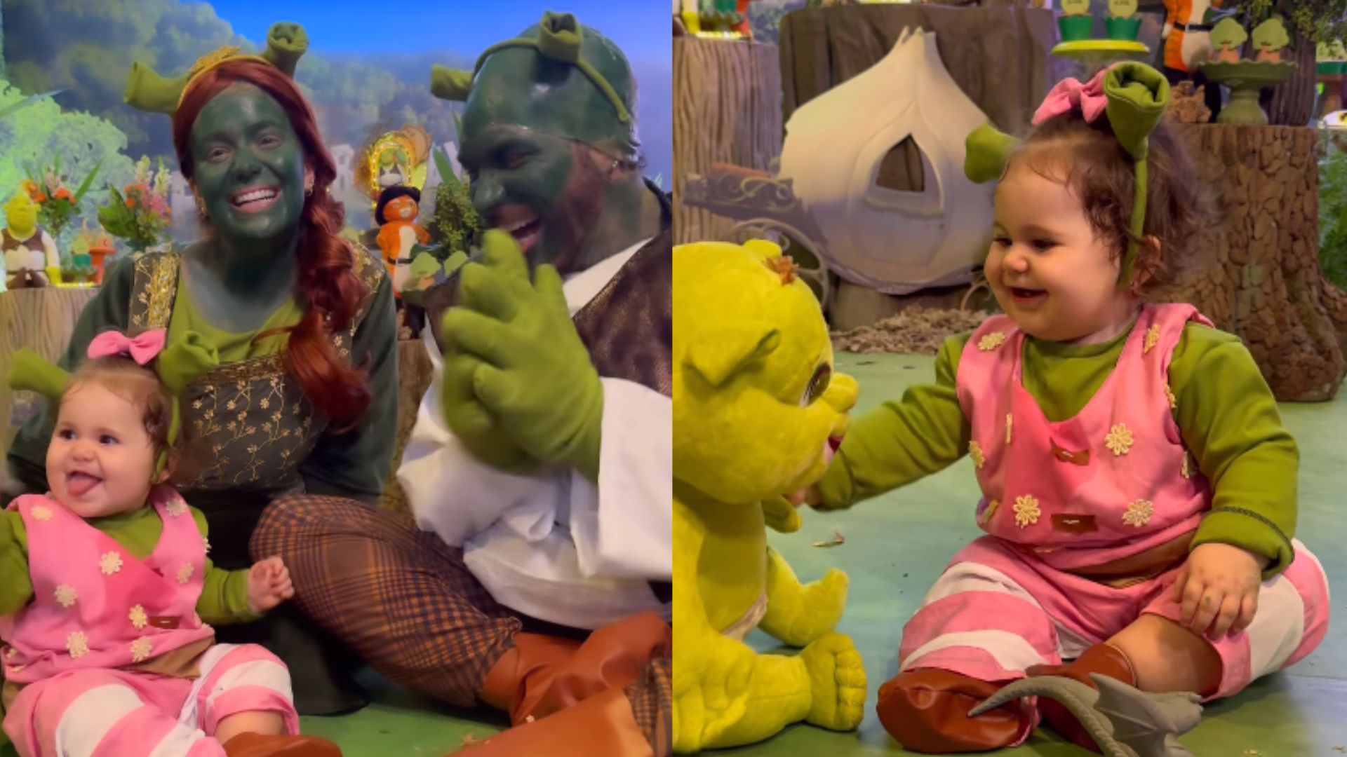 Viih Tube e Eliezer celebram 11 meses da filha com festinha temática