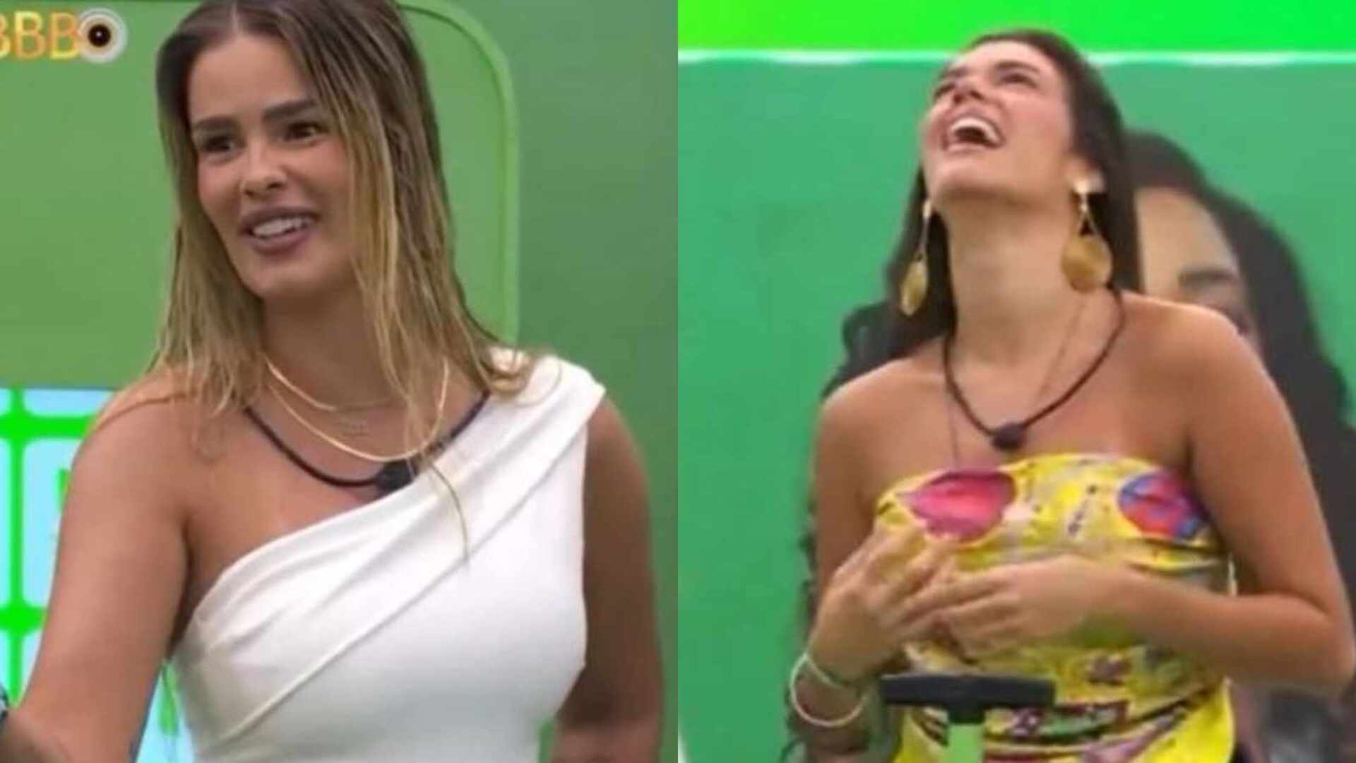 BBB 24: Cheia de raiva, Yasmin exige que sister devolva seu pertence