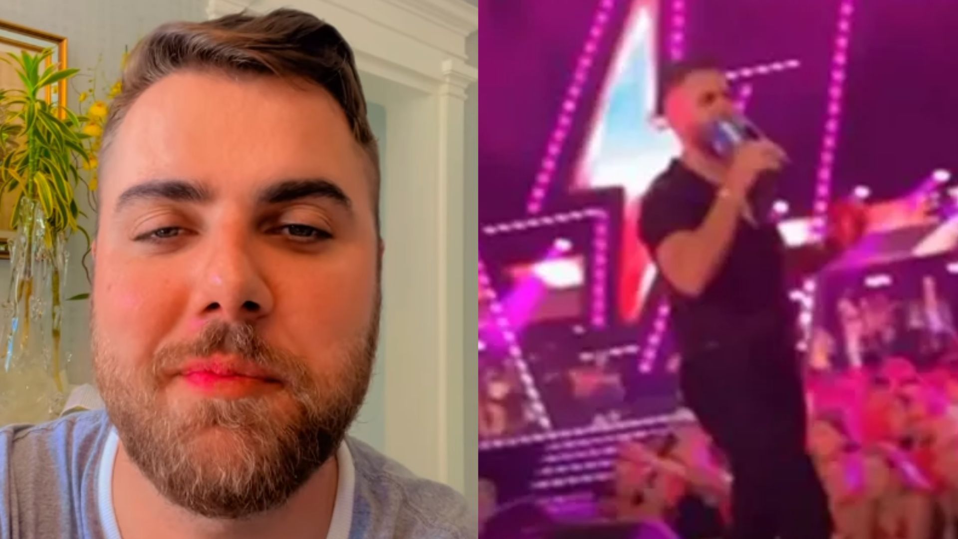 Vídeo: Zé Neto cai do palco e assusta fãs durante gravação de novo DVD