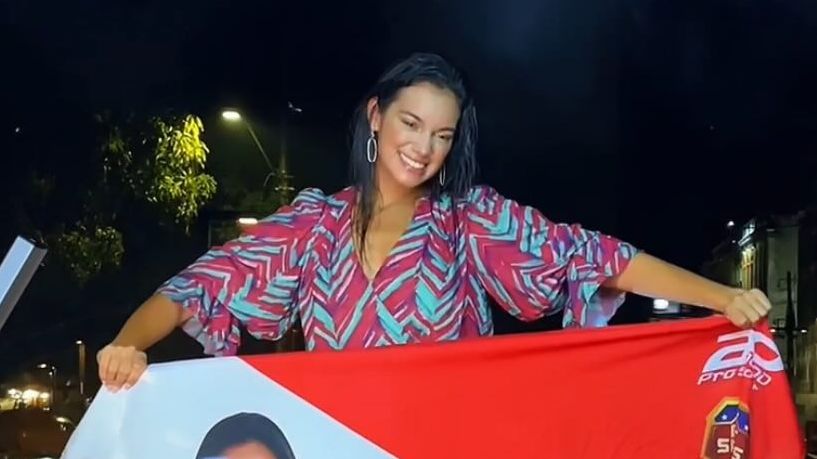BBB: Alane usa vestido sofisticado em recepção no Pará; saiba quanto custa