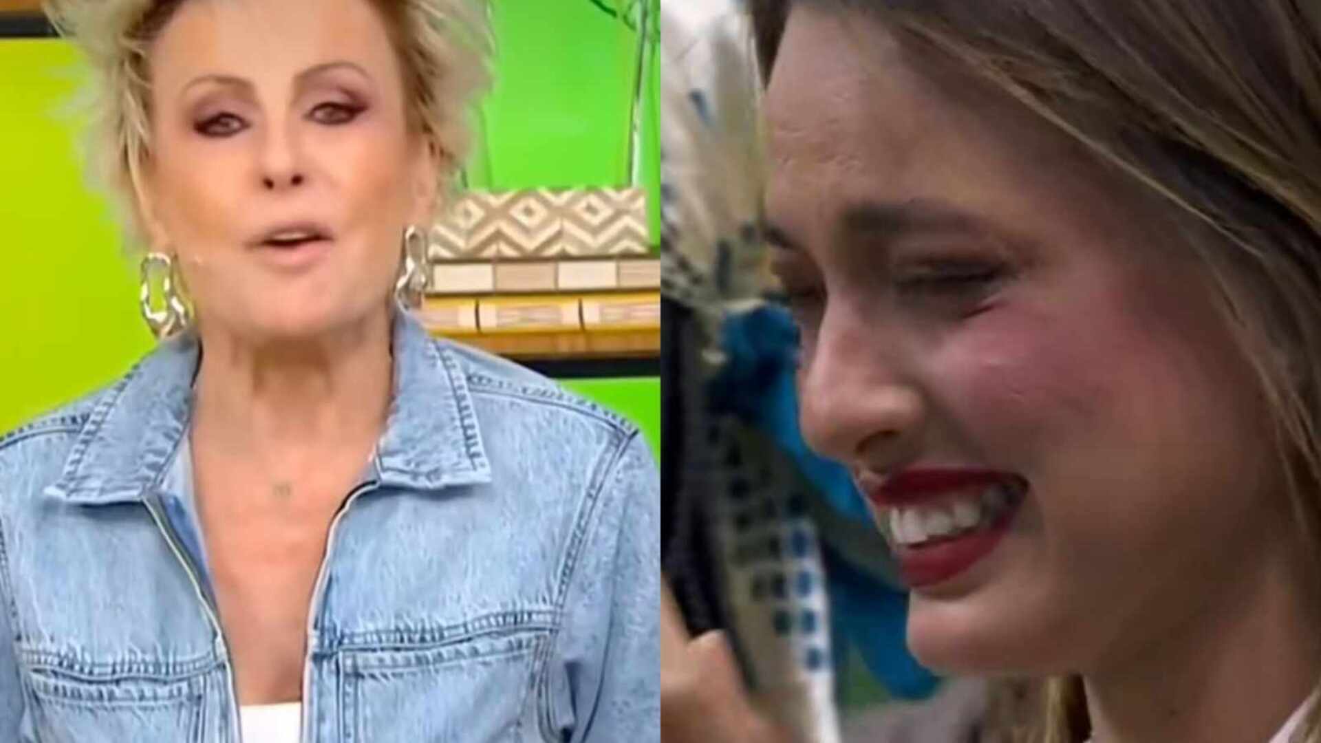 Ana Maria Braga questiona maquiagem de Bia e dispara: ‘Não sabe’