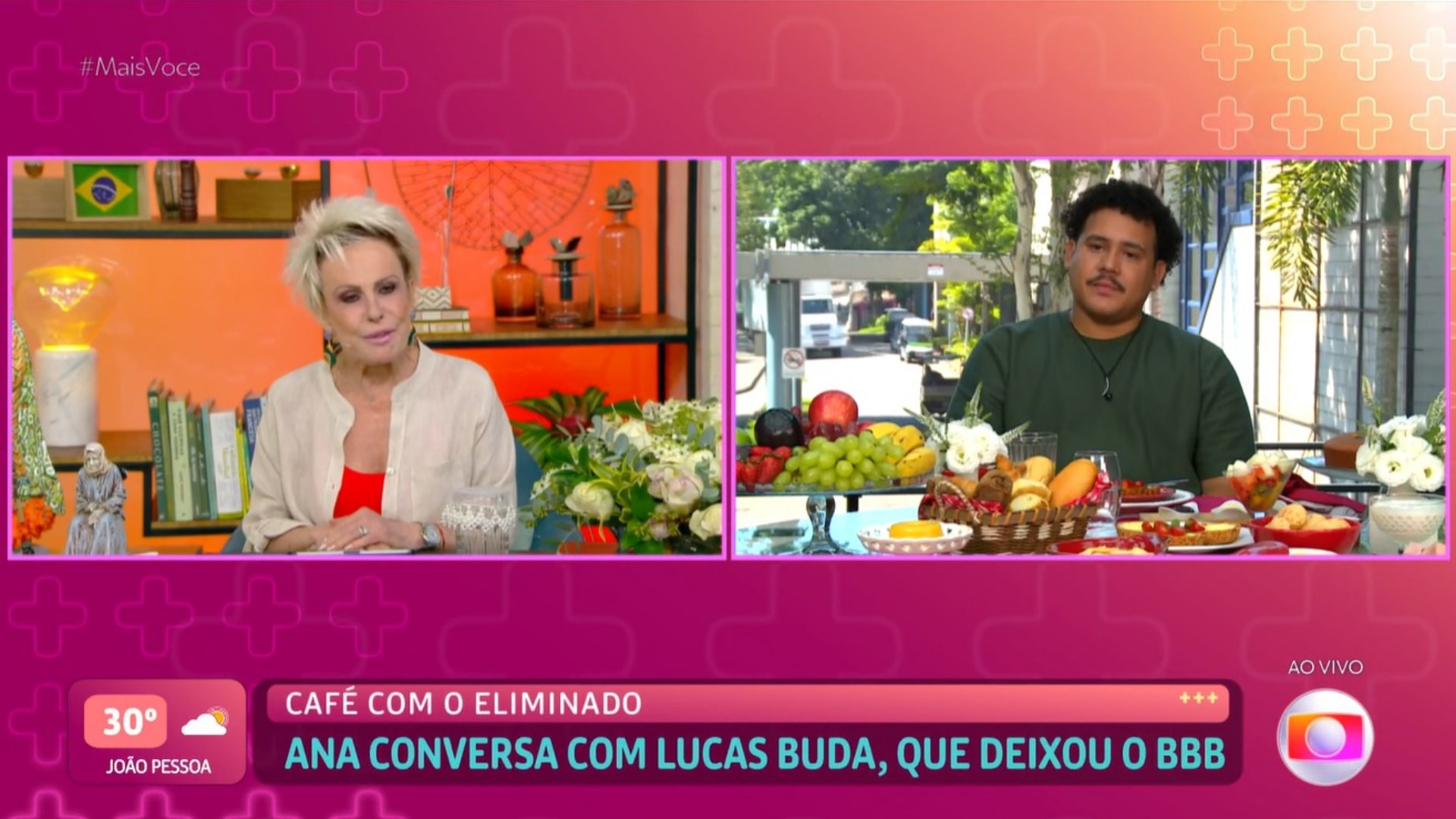 BBB 24: Ao vivo, Ana Maria pede desculpas para Lucas: “Era um carinho”