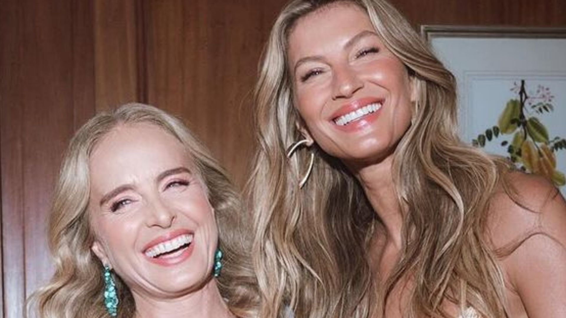 Angélica celebra encontro com Gisele Bündchen: “Convite tão especial”