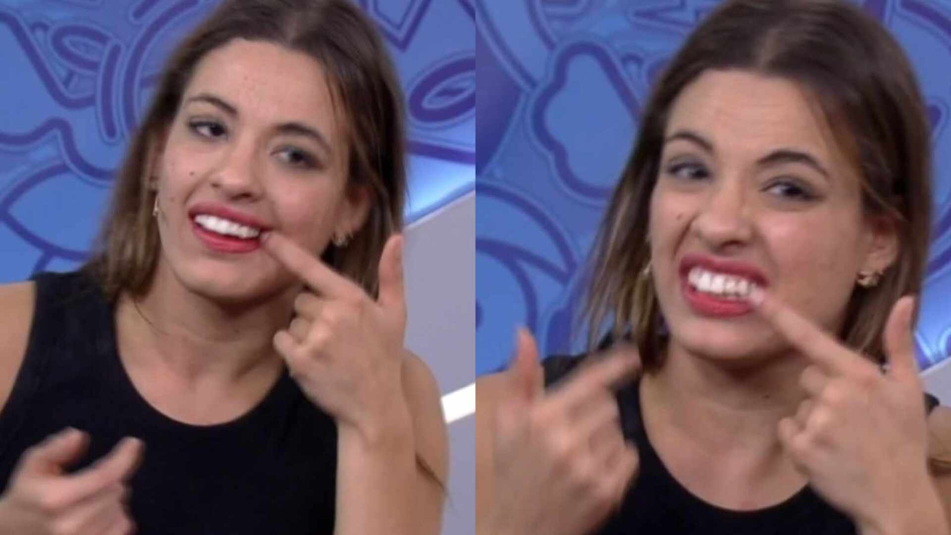 Após polêmica, Beatriz revela se colocou lente nos dentes: ‘Tem um buraco’