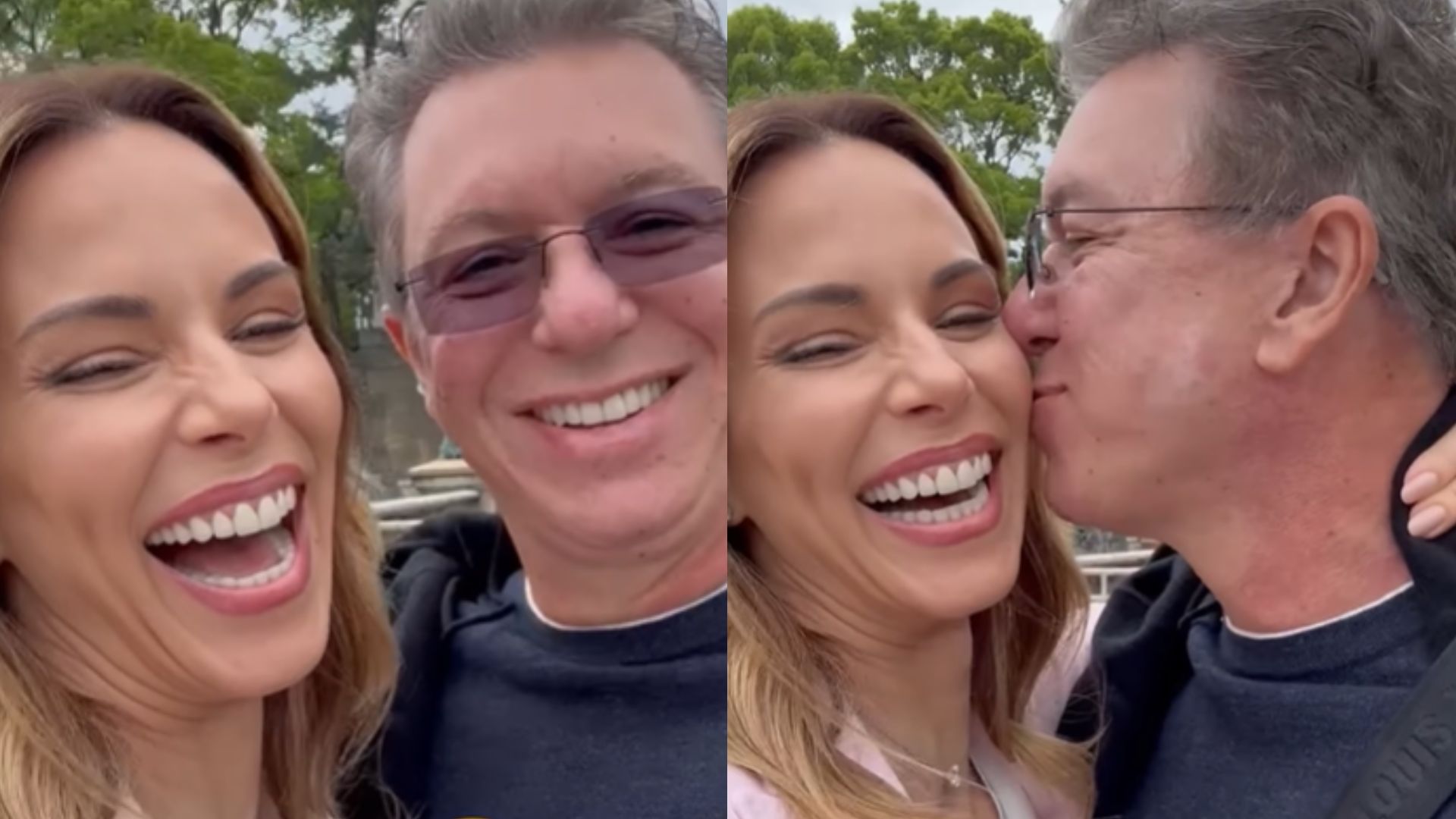 Boninho diverte com reação ao receber cantada de Ana Furtado: ‘Cafona’