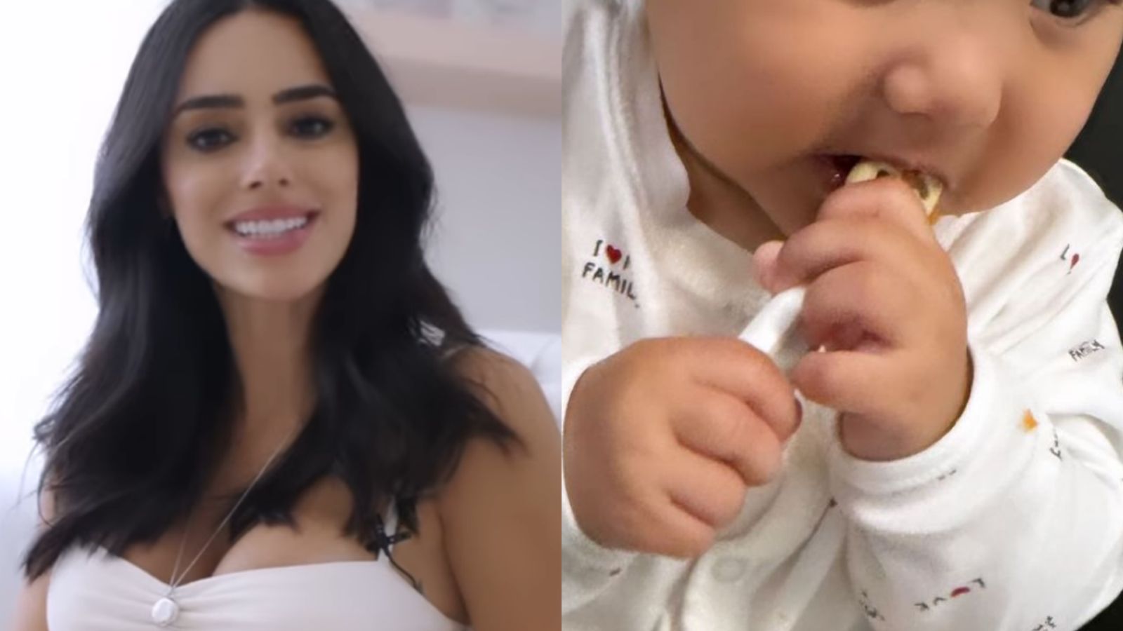 Bruna Biancardi encanta ao mostrar introdução alimentar de Mavie: ‘Estreando’