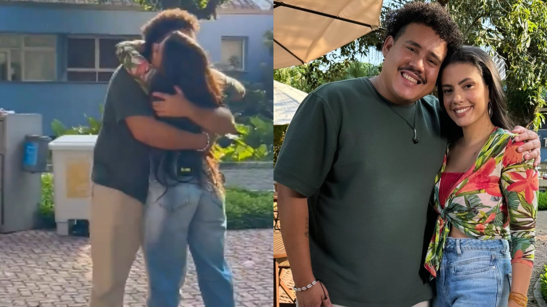 Fernanda compartilha reencontro com Lucas Henrique após deixar o BBB 24