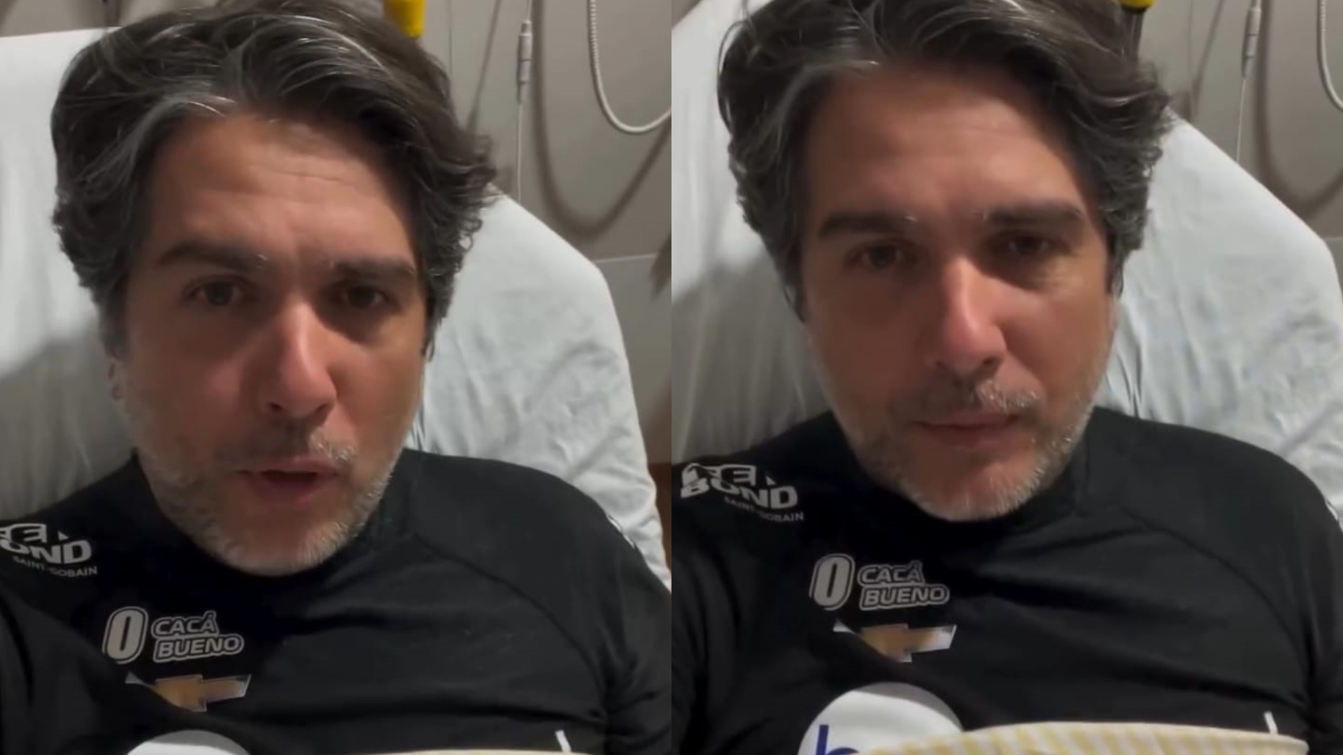 Filho de Galvão Bueno sofre acidente em treino da Stock Car