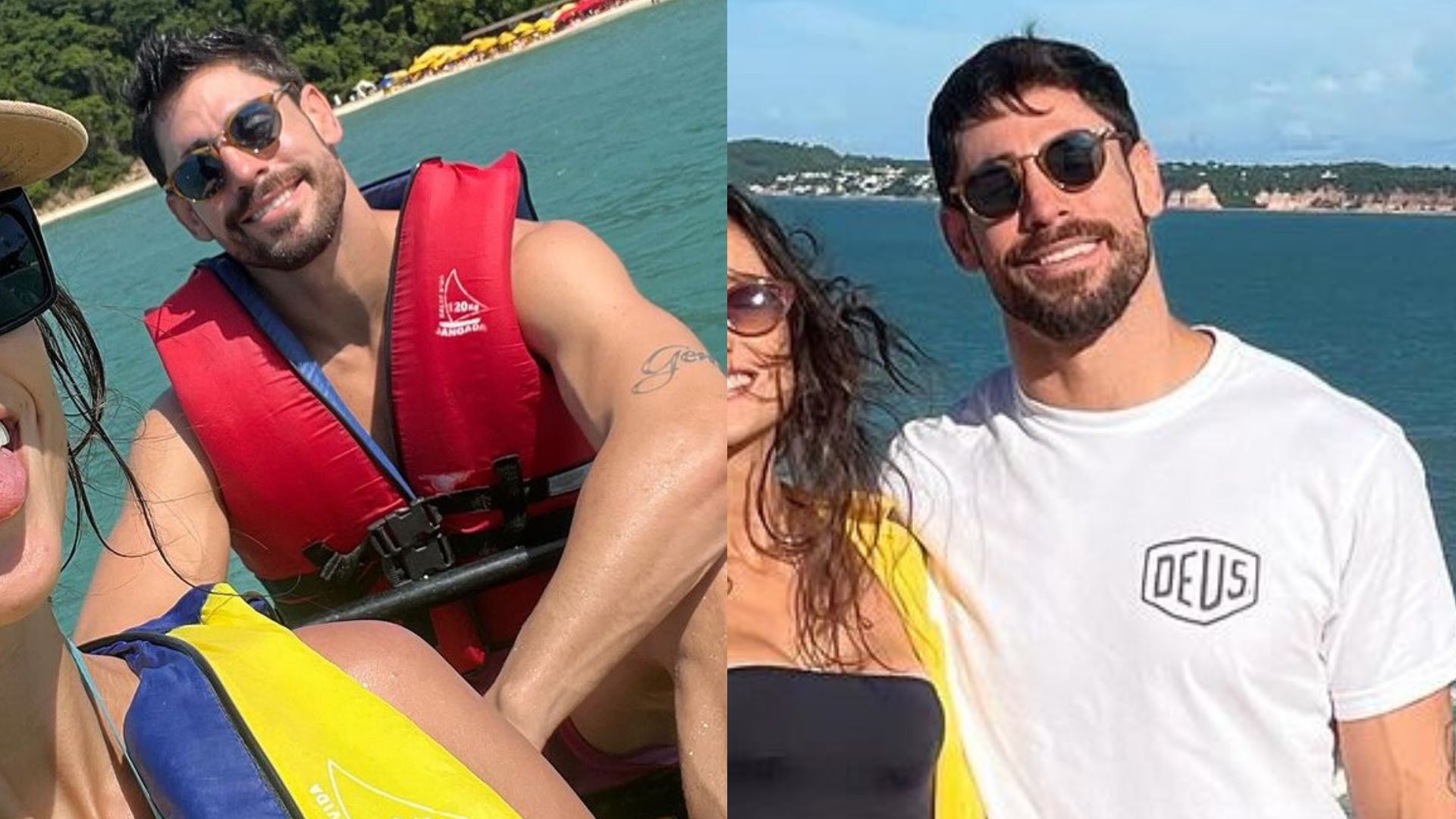 Cara de Sapato abre álbum de fotos românticas com a namorada: ‘Para melhor’