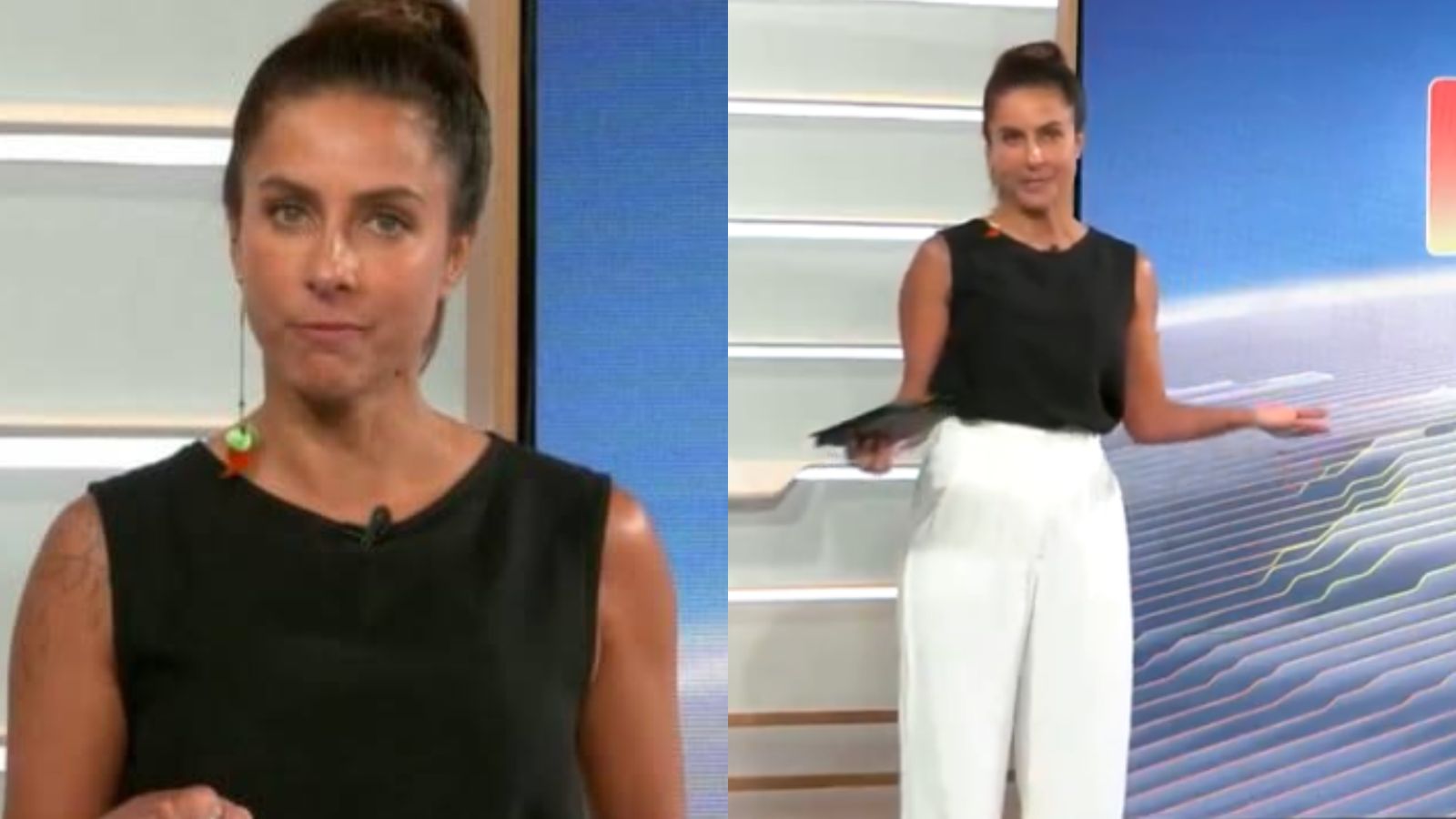 Carol Barcellos se despede do ‘Bom dia Brasil’ e explica decisão ao vivo