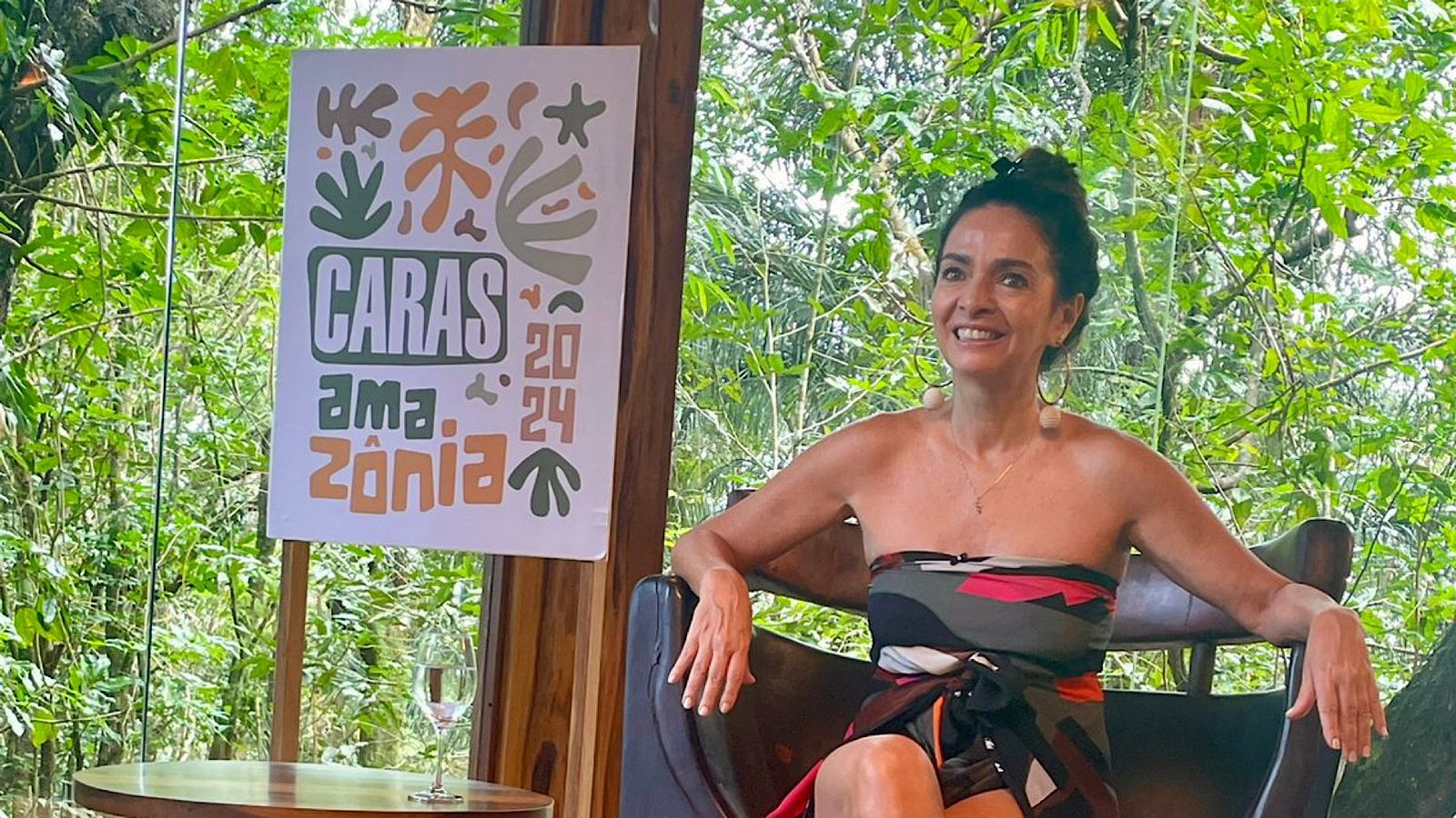 Cláudia Ohana revela emoção ao chegar na Amazônia: ‘Um lugar místico’