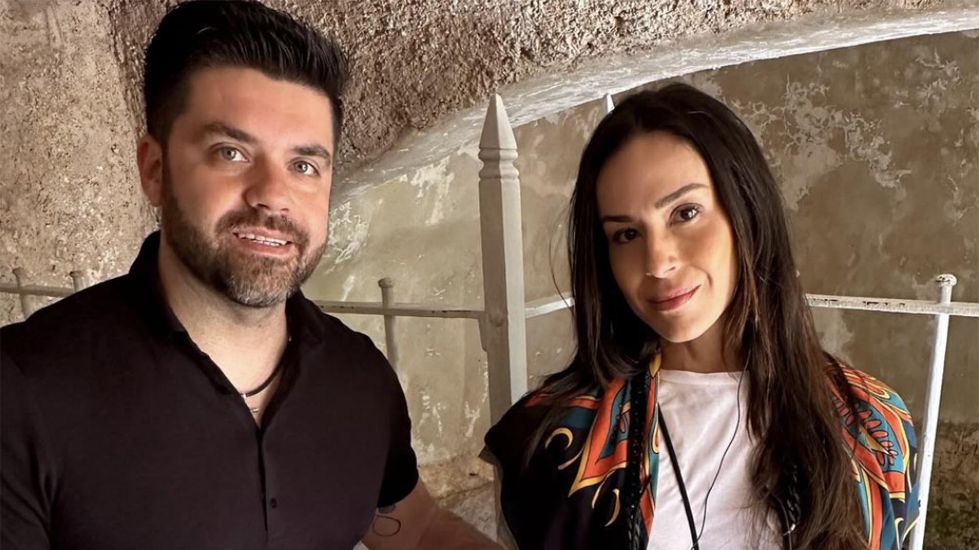 Marido de Nadja Haddad mostra foto da mão do filho prematuro