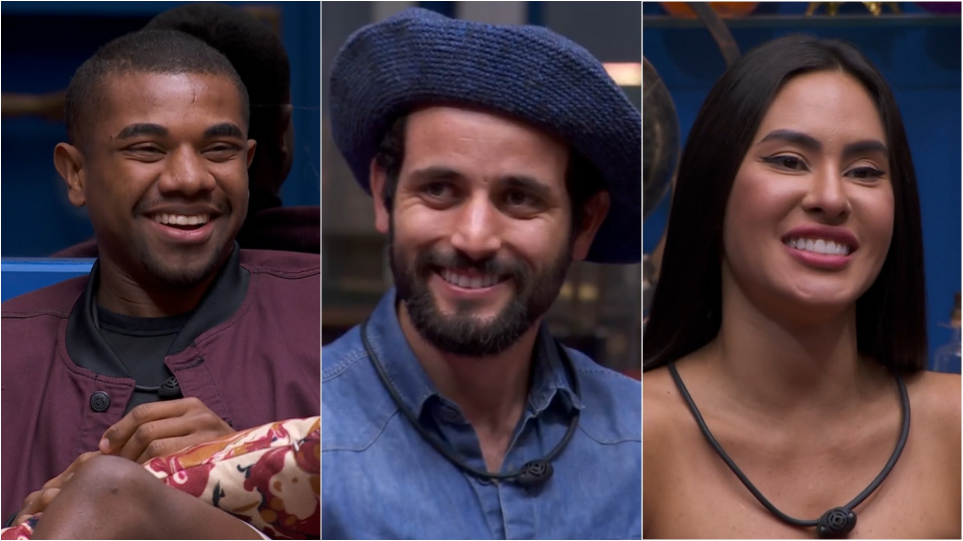 BBB 24: Finalistas! Davi, Matteus e Isabelle estão na grande final