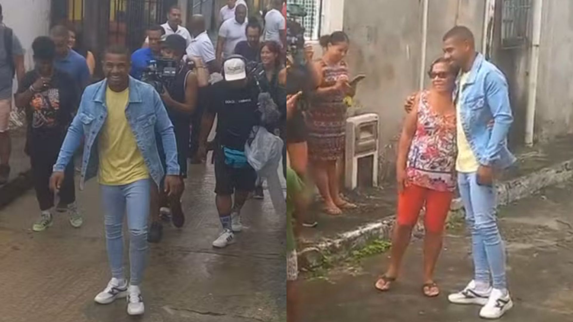 Após vencer o BBB 24, Davi visita comunidade onde morava em Salvador