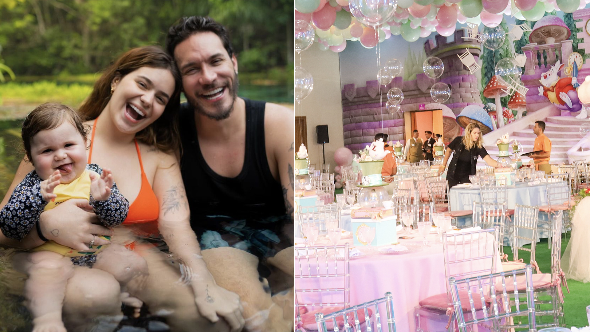 Veja a decoração da festa de aniversário da Lua, filha de Viih Tube e Eliezer
