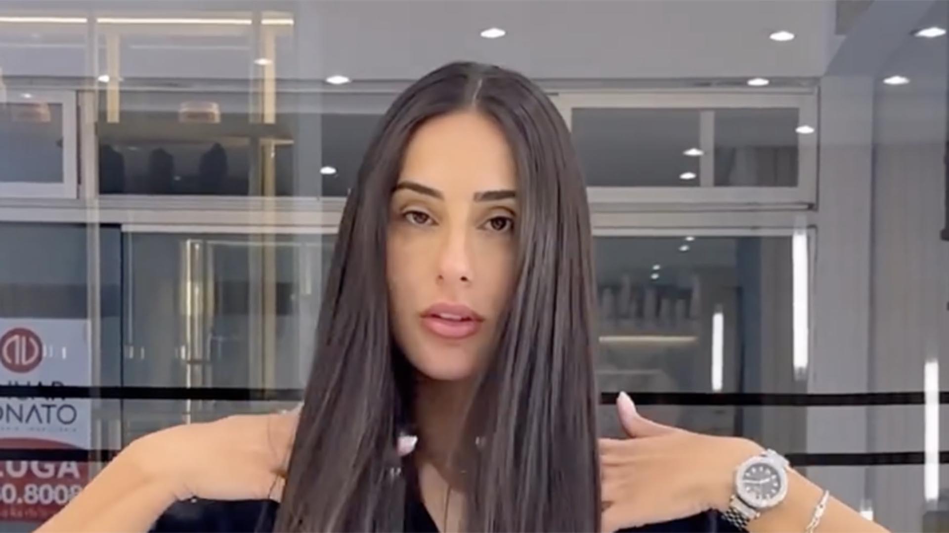 Ex-BBB Deniziane aparece com novo visual horas antes da final do BBB 24