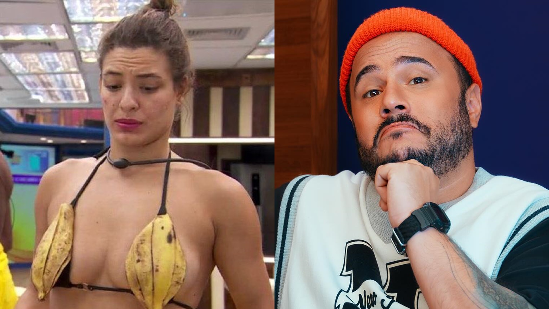 Ed Gama rebate fãs de Beatriz e volta a brincar com sister: ‘Cabeça de Kinder ovo’