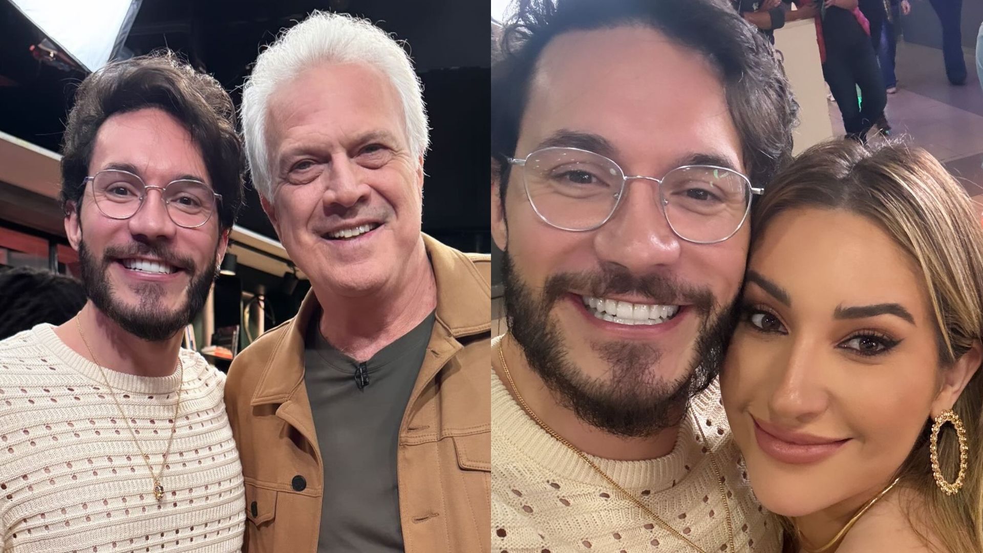 Eliezer mostra bastidores de encontro com ex-BBBs no ‘Conversa com Bial’