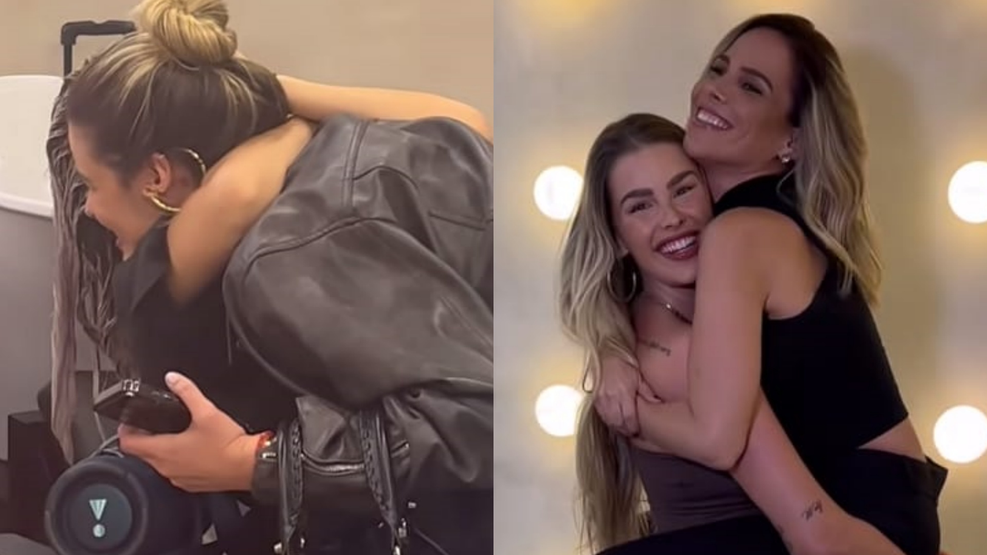Yasmin Brunet mostra encontro com Wanessa Camargo em salão de beleza