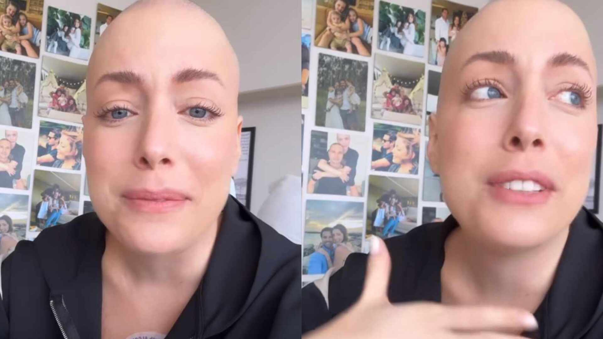 Emocionada, Fabiana Justus comemora nova conquista em seu tratamento