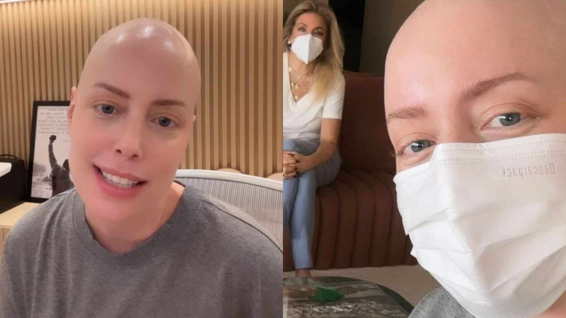 Fabiana Justus mostra como manterá contato com a família de agora em diante