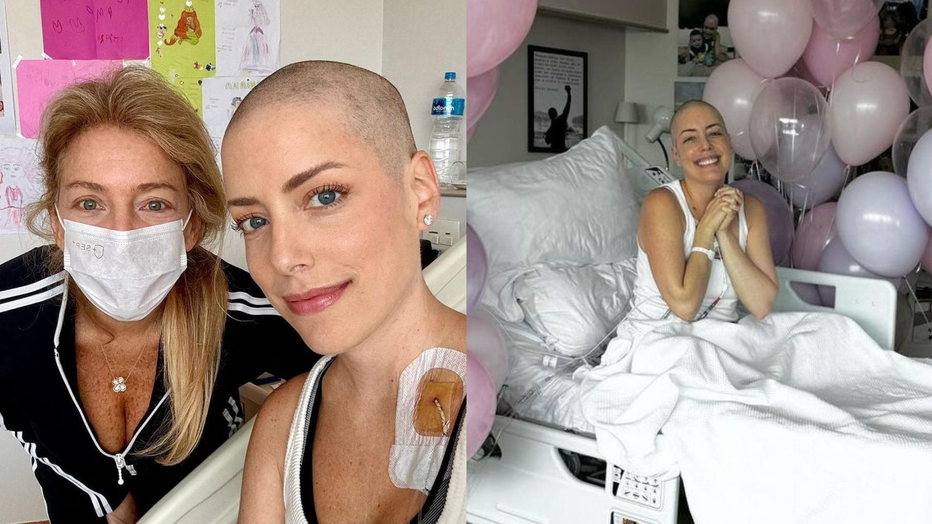 Mãe de Fabiana Justus comemora sucesso de transplante: ‘Vida de volta’