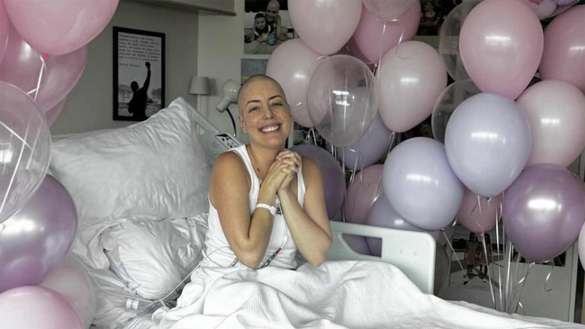 Fabiana Justus comemora sucesso no transplante de medula óssea: ‘Pegou!’