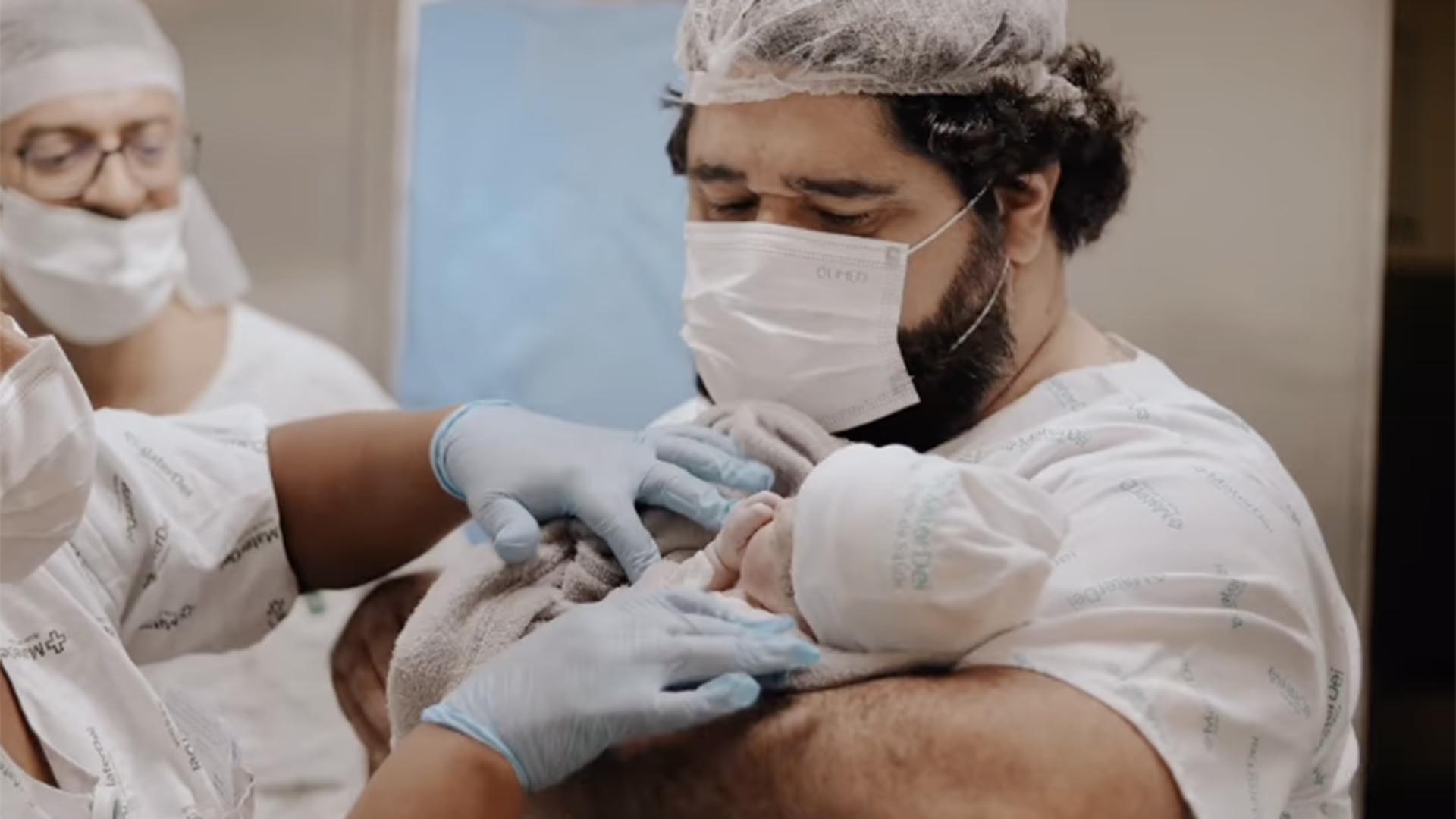 Fabiano Menotti anuncia o nascimento da filha Izabela: ‘Foi lindo’