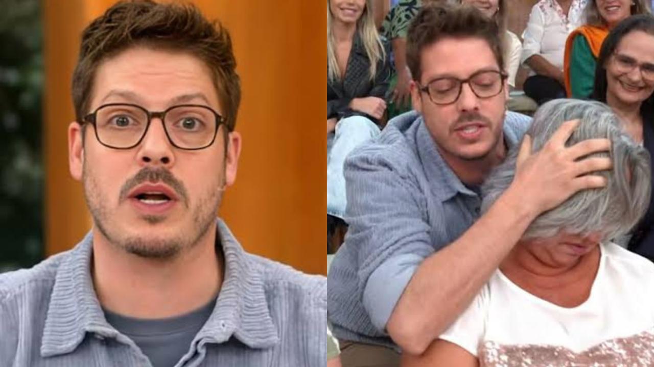 Fábio Porchat causa polêmica com brincadeira ‘bizarra’ ao vivo no ‘Encontro’